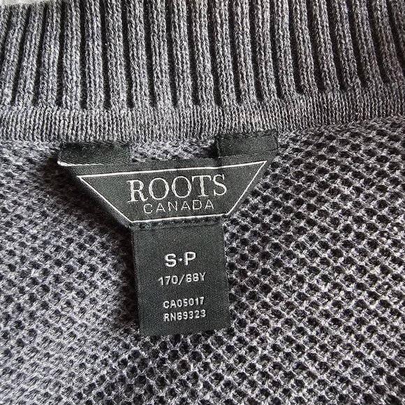 Roots Cardigan - Grey - Sz S - Picture 4 of 10